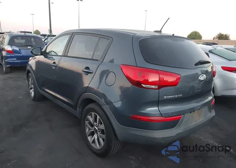 2014 Kia Sportage Lx из США, поврежденный, VIN KNDPB3AC9E7555241